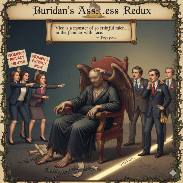 Buridan’s Ass…ess Redux