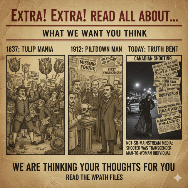 Extra! Extra! Read All About… What We Want You to Think