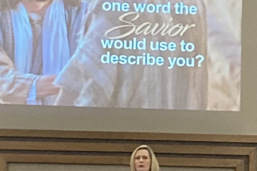 Bonnie Cordon Inspires Youth at Special Devotional Focused on “Walk with Me” Theme