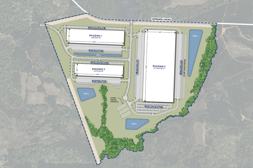 Keith Corporation Plans Up to 1.7 Million Square Feet of Industrial Space at Rock Hill’s Legacy Park East